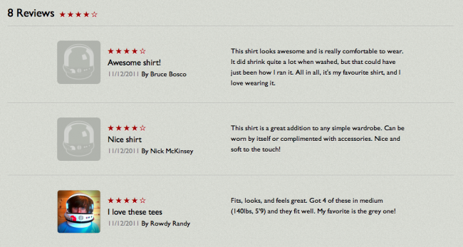Product Reviews