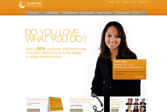 The New World Instutute - Career Transformation